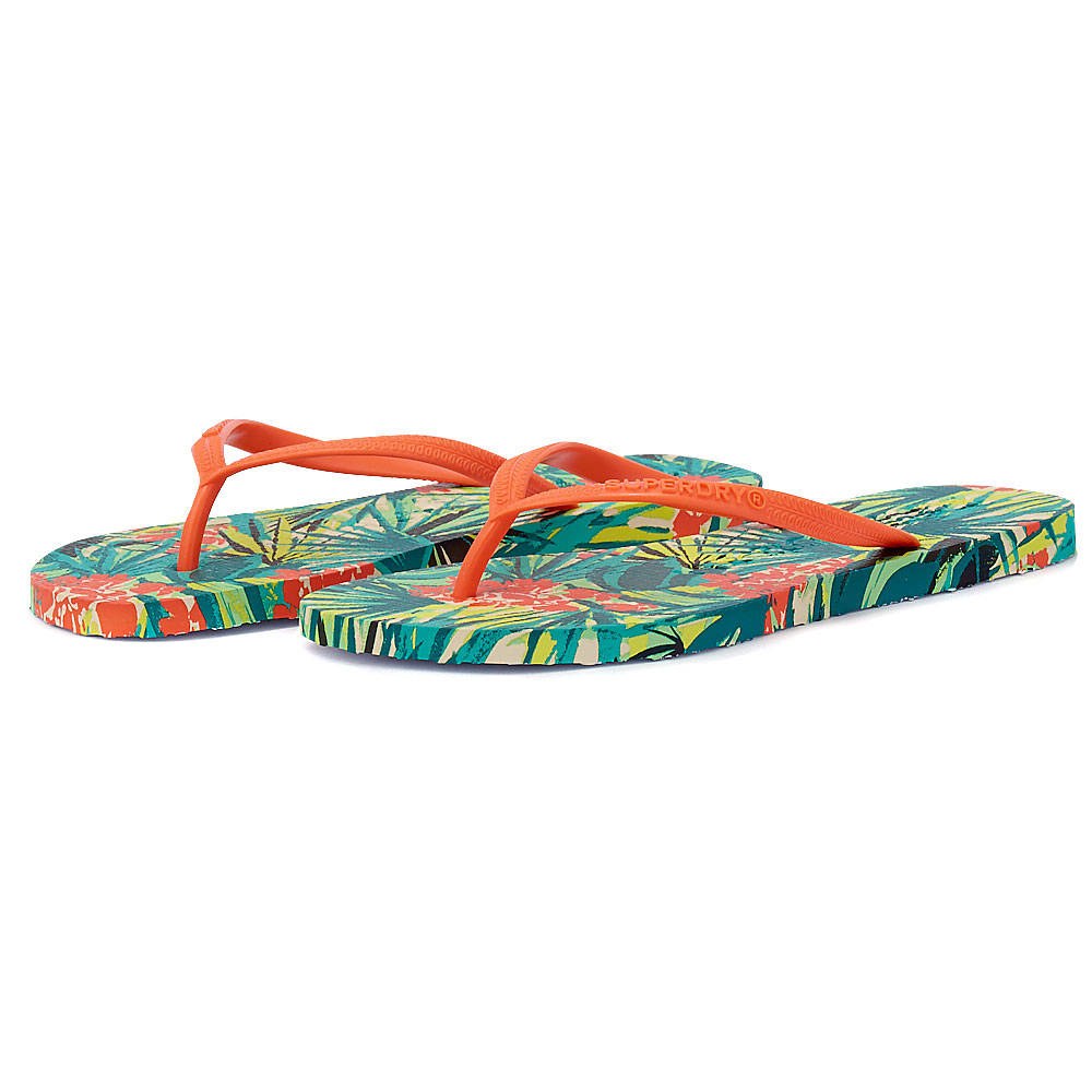 ΓΥΝΑΙΚΕΙΑ > Σαγιονάρες Superdry - Superdry D3 Super Sleek Aop Flip Flop WF310009A-YV7 - 00754