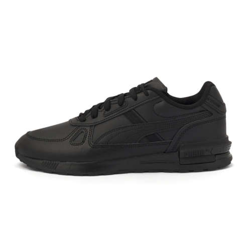 puma school shoes black